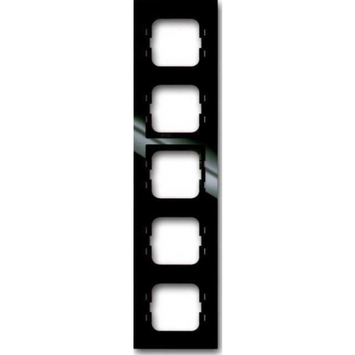  Рамка Axcent Chateau-black 5-постовая ABB 1725-295-500