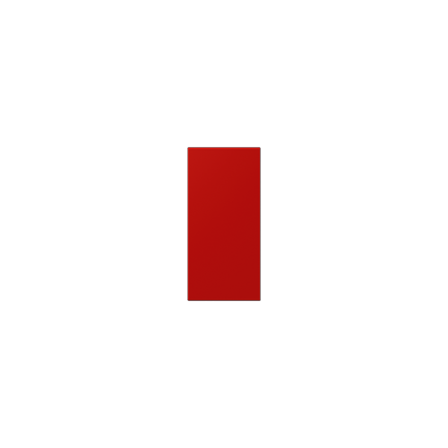  Les Couleurs® Le Corbusier Накладка для кнопочного модуля F 50 в цвете кнопок rouge vermillon 31 Jung LC50NA32090