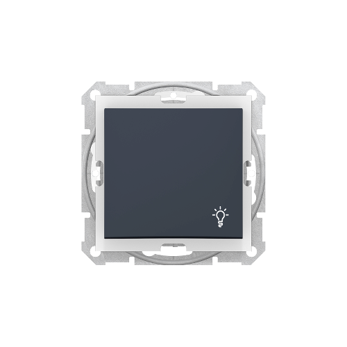  Кноп.выкл. "свет" IP44, графит. Schneider Electric SDN0900370