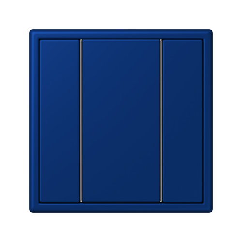  Les Couleurs® Le Corbusier KNX кнопочный модуль F 50 с одной парой кнопок bleu outremer fonce Jung LC501TSA4320T