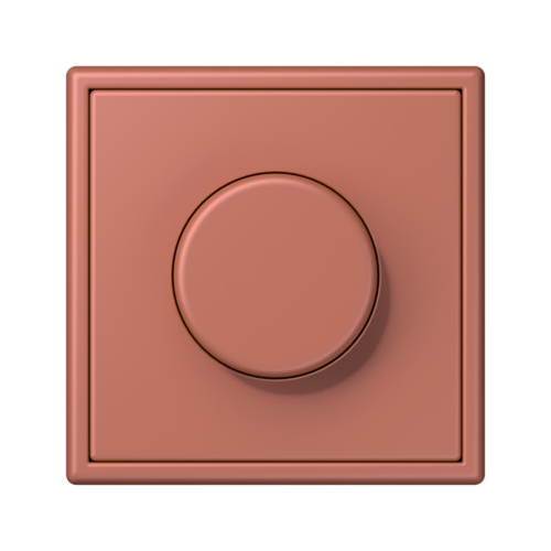  Les Couleurs® Le Corbusier Центральная плата для роторного диммера terre sienne brique Jung LC194032121