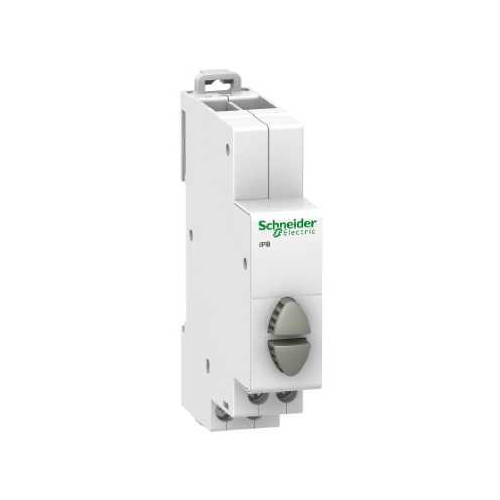  Кнопка управления ipb серая 1но+1нз , Schneider Electric A9E18033