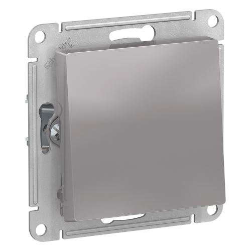  Atlasdesign 1-клавишный Переключатель, сх.6, 10АХ, механизм, Алюминий Schneider Electric ATN000361