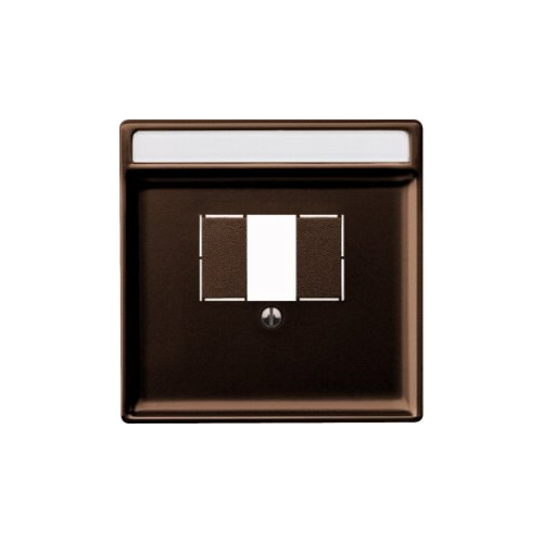 Накладка TAE/USB, коричневый, Merten MTN4250-4015