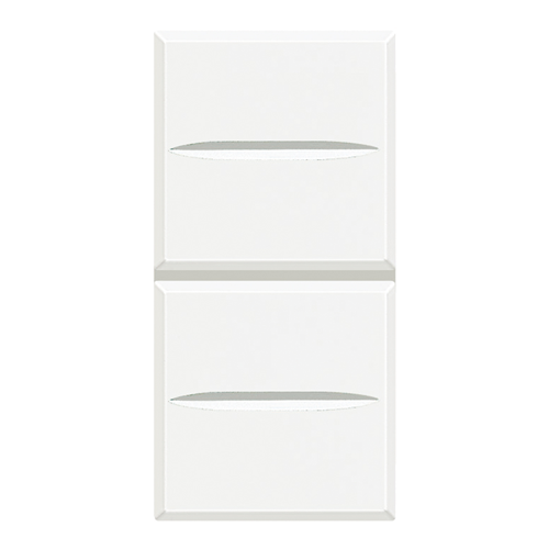  Axolute Кнопка двойная 1Р (NO) + 1Р (NO) 10 А 250 В~ Bticino HD4036
