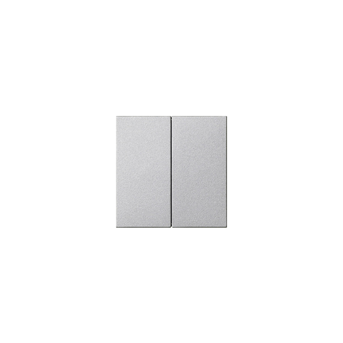  Накладка управления 2-местн. System 3000 System 55 Алюминий Gira 536226