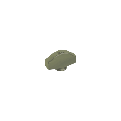  Поворотная ручка типа "овал фигурный", цвет green olive FEDE FD02314GO