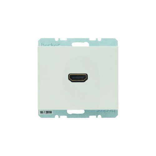  BMO HDMI K.1 цвет: полярная белезна Berker 3315427009