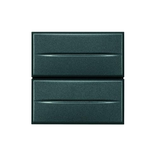  Axolute Кнопка двойная 1Р (NO) + 1Р (NO) 10 А 250 В~ – 2 модуля Bticino HS4036/2