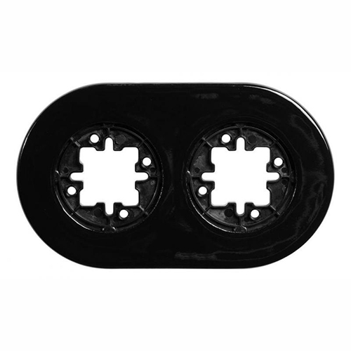  Рамка DO Black porcelaine 2-постовая Fontini 33802272