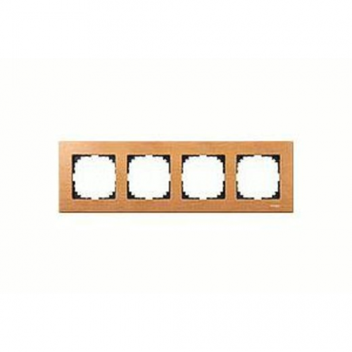  Рамка M-Elegance Бук 4-постовая Merten MTN4054-3470