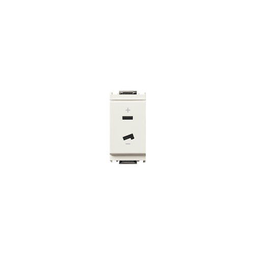  Розетка 2p 6a 24v поляризованная белая Vimar Idea 16345.B