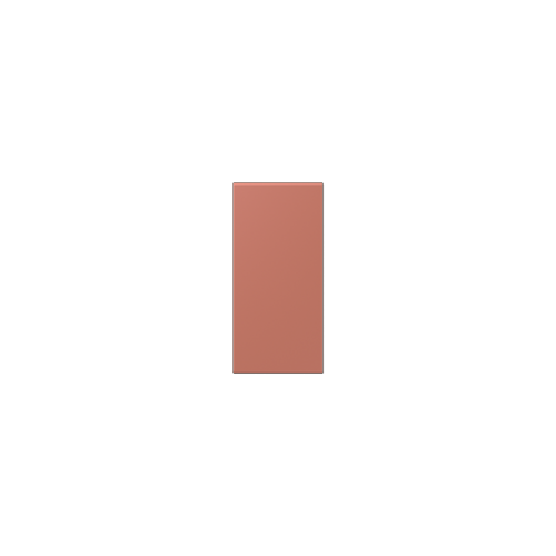  Les Couleurs® Le Corbusier Накладка для кнопочного модуля F 50 в цвете кнопок terre sienne brique Jung LC50NA32121