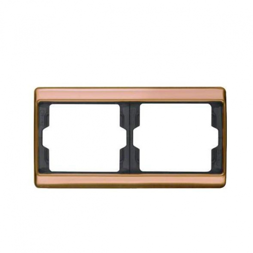  Рамка Arsys Медь 2-постовая Berker 13630007