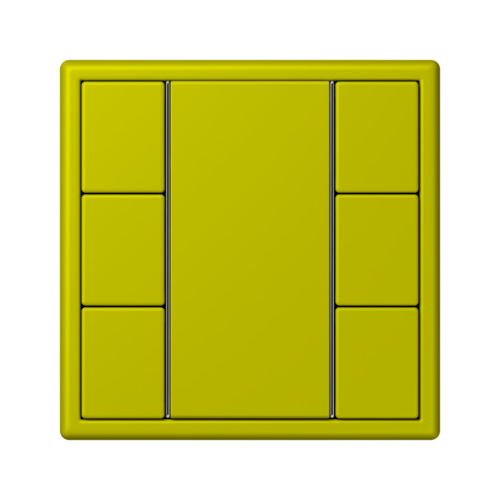  Les Couleurs® Le Corbusier KNX кнопочный модуль F 50 с тремя парами кнопок vert olive vif Jung LC503TSA4320F