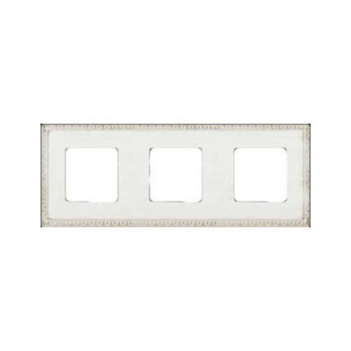  Рамка Provence White Decape 3-постовая Fede FD01213BD