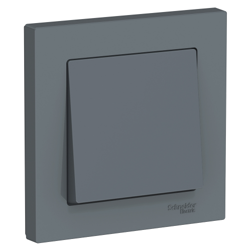  Atlasdesign 1-клавишный Выключатель, сх.1, 10АХ, в сборе, Грифель Schneider Electric ATN000712