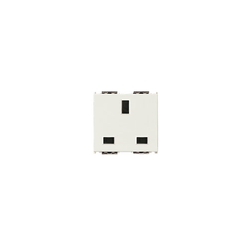  Розетка 2p+t 13a англия белая Vimar Idea 16260.B
