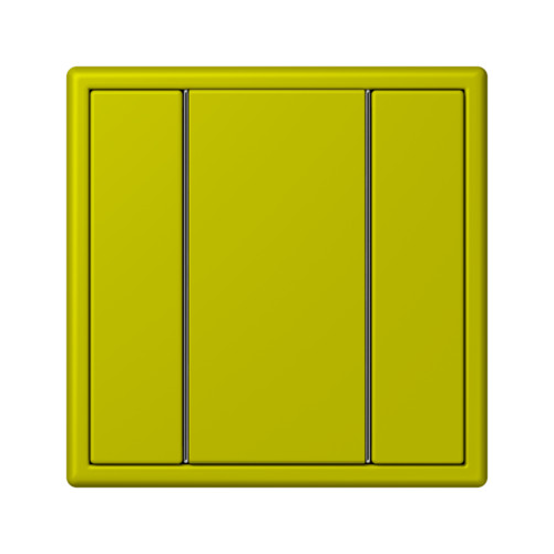  Les Couleurs® Le Corbusier KNX кнопочный модуль F 50 с одной парой кнопок vert olive vif Jung LC501TSA4320F