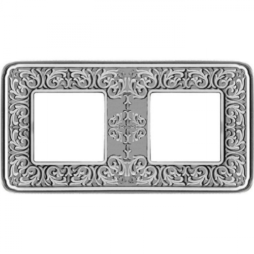  Рамка Emporio Bright chrome 2-постовая Fede FD01372CB