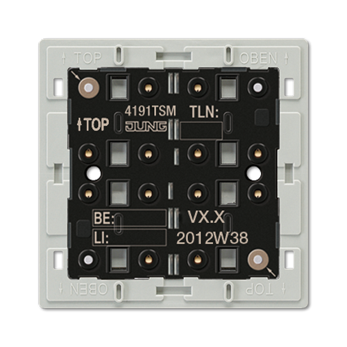  KNX кнопочный модуль «универсальный», 1 группа 4191TSM