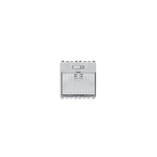  Светильник для подсветки ступеней светодиодный 12v, серебро матовое Vimar Eikon 20389.012.N