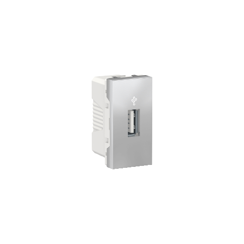  USB-коннектор, 1 Модуль, Алюминий Schneider Electric NU342930