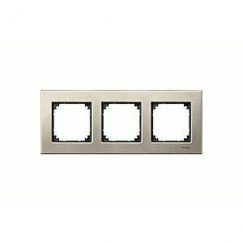  Рамка M-Elegance Титан 3-постовая Merten MTN403305