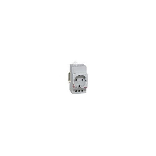  Розетка на ДИН-рейку - 10/16 A - 250 В~ - 2К+З - немецкий стандарт Legrand 004285
