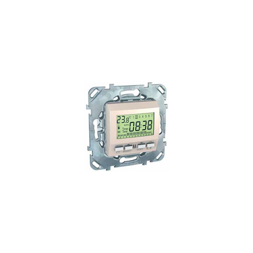  Пограммируемый термостат 8а (от+5 до +35 град) бежевый Schneider Electric MGU5.505.25ZD