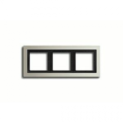  Рамка LS Design Edelstahl 3-постовая Jung ESD2983