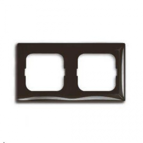  Рамка Basic 55 Chateau-black 2-постовая ABB 2512-95-507