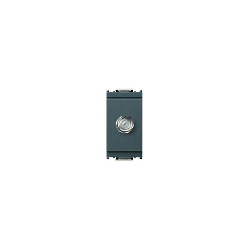  Розетка для штеккера f 75 ohm серая Vimar Idea 16331