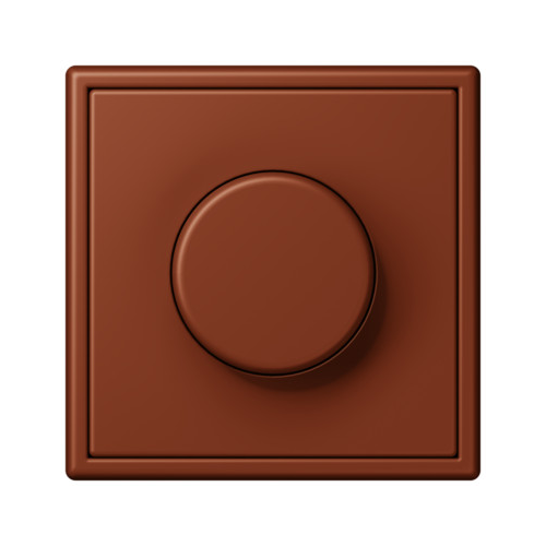  Les Couleurs® Le Corbusier Центральная плата для роторного диммера terre sienne brulee 59 Jung LC19404320D