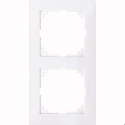  Рамка M-Pure Бриллиантовый белый 2-постовая Merten MTN4020-3625