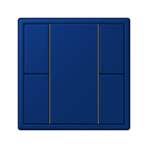 Les Couleurs® Le Corbusier KNX кнопочный модуль F 50 с двумя парами кнопок bleu outremer fonce Jung LC502TSA4320T