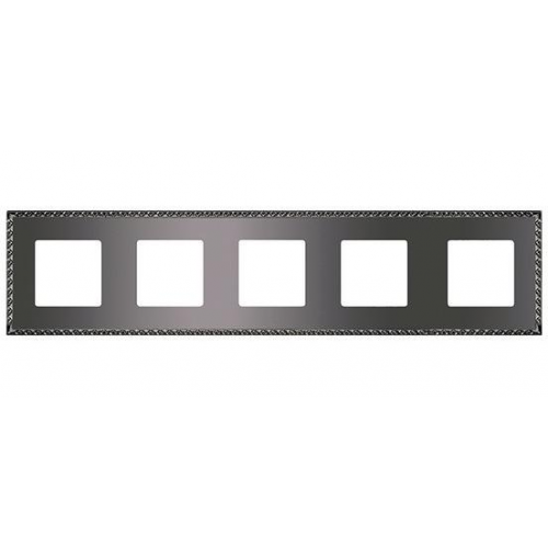  Рамка Toledo Graphite 5-постовая Fede FD01215GR