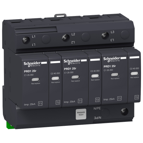  Prd1 25r опн 3-полюсный класс 1+2 со сменными картриджами , Schneider Electric 16331