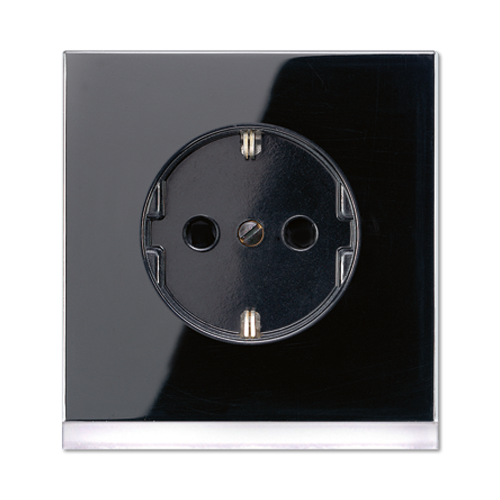  SCHUKO-розетка с подсветкой LED Jung LS серия LS520-OSWLEDW