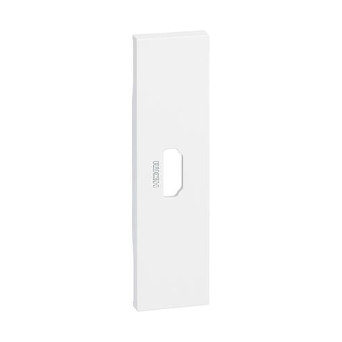 Bticino Living Now - накладка разъема HDMI 1 модуль бел. KW14