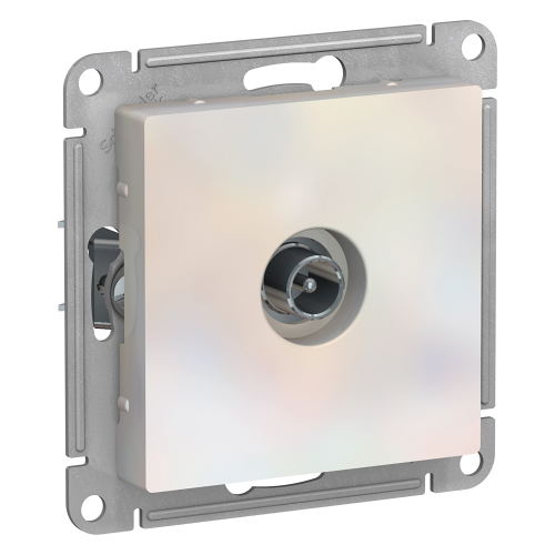  Atlasdesign TV Розетка оконечная 1DB, механизм, Жемчуг Schneider Electric ATN000491
