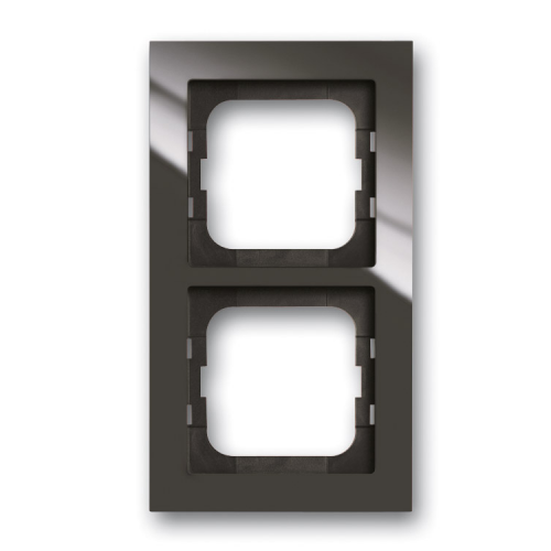  Рамка Axcent Chateau-black 2-постовая ABB 1722-295-500
