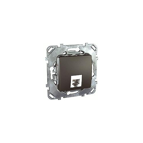  Телефонная розетка 1хRJ11 (4 конт), графит Schneider Electric MGU5.492.12ZD