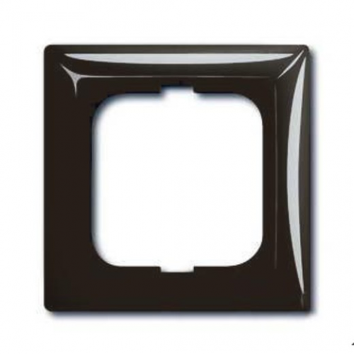  Рамка Basic 55 Chateau-black 1-постовая ABB 1725-0-1506