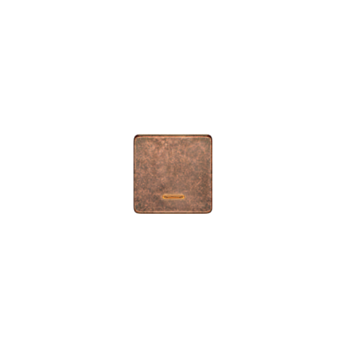  Клавиша для одноклавишных выключателей с подсветкой, цвет Rustic Cooper FEDE FD04312RU
