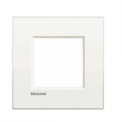  Рамка LivingLight Air Белый 2-модульная Bticino LNE4802BN