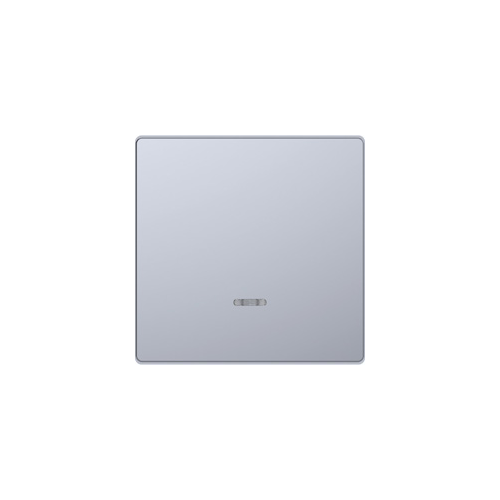  D-life клавиша 1-ная с линзой для led модуля, нерж.сталь Merten MTN3320-6036