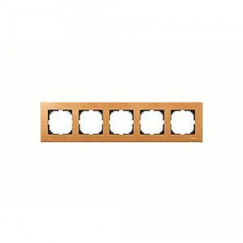  Рамка M-Elegance Бук 5-постовая Merten MTN4055-3470