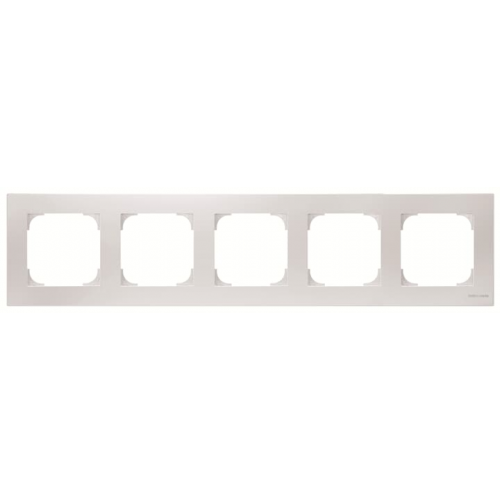  BL Рамка Sky белый 5-постовая ABB 2CLA857500A1101 8575