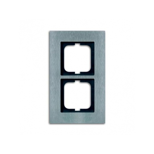  Рамка Carat Сталь 2-постовая ABB 1722-860